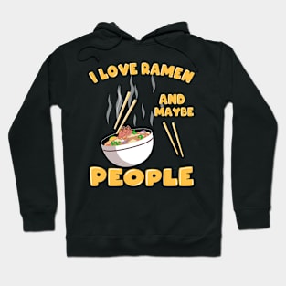 Love Kawaii Ramen Noodle Soup Japan Gift Hoodie